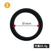 6 Size Elastic Silicone Cock Ring Ball Stretcher Foreskin Loop For Men Penis Erection Extender Semen Lock Couple Game Sex Toys