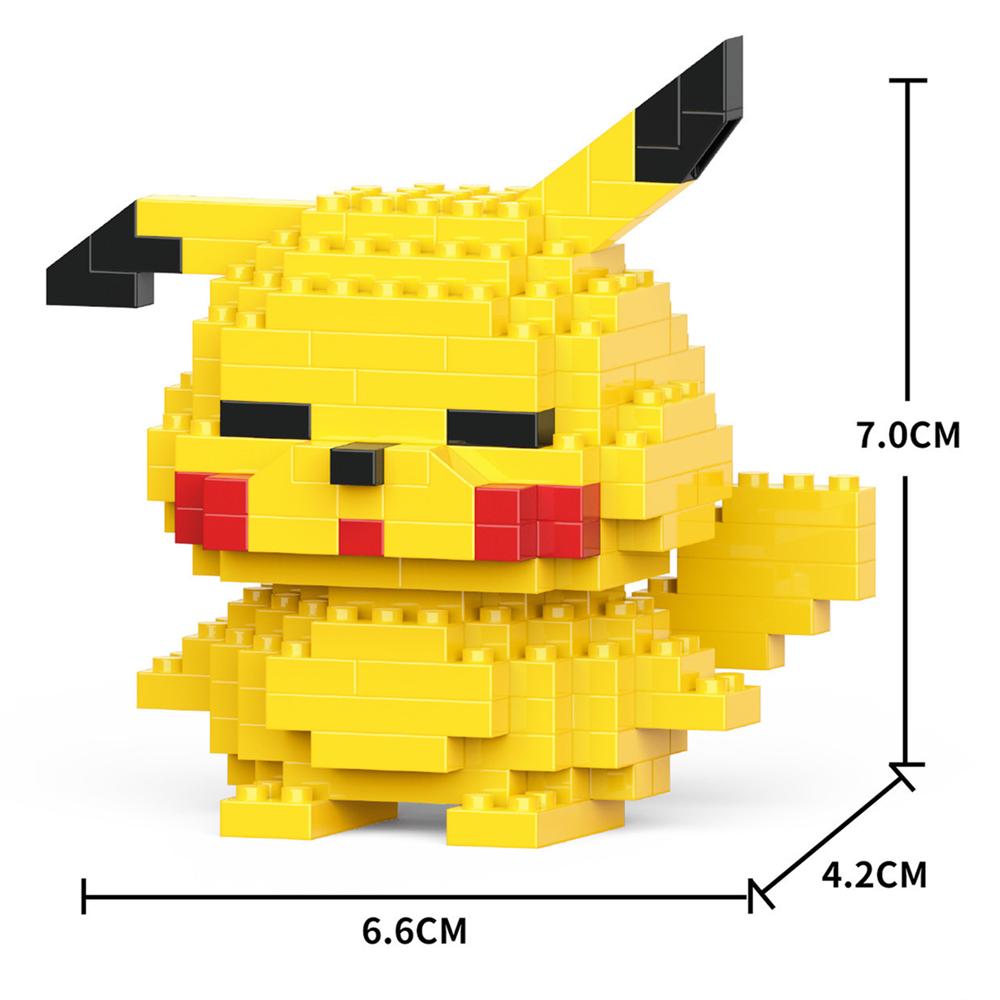 Cartoon Anime  Blocks Kuromi My Melody Cinnamoroll Mouse Building Blocks Doll Toy Kids Birthday Gift