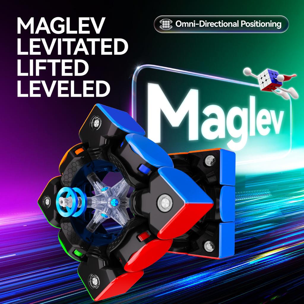 GAN V100 Maglev UV 3X3X3 Magic Cube Stickerless 3x3 Speed Cube Puzzle Toys Kid Gift Magico Cubo