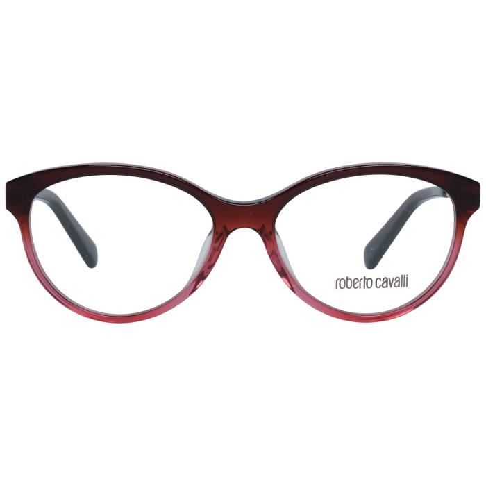 Lunettes - Roberto Cavalli - RC5094 - Burgundy - Taille 51 - Monture Métal &amp; Plastique