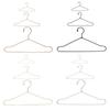 10pcs Dollhouse Furniture Decorations Cute 1/6 Doll Metal Dress Clothes Hanging Mini Hangers Doll Accessories