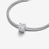 925 Silver Rubik Cube Rotatable Chrams Pendents Creative Stainless Funny Beads Metal DIY Bracelet Keychain Fine Jewelry