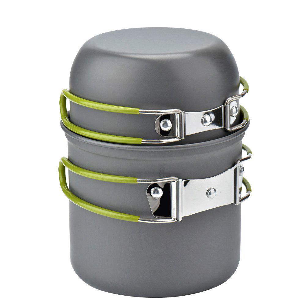 Portable Camping Cookware Set: Outdoor Stove and Picnic Equipment