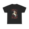 Mittelfinger Einhorn Grafik T-Shirt Lustige Regenbogen Witze Unisex Baumwolle T-Shirt