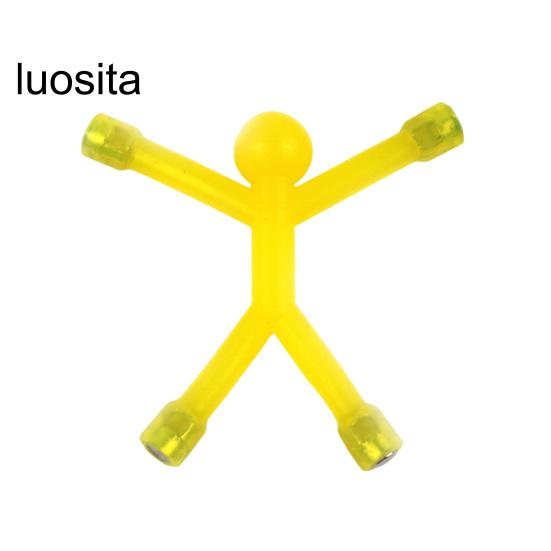 Mini Man Magnetic Toy, Fun Novelty, Durable Safe, Lovely Creative, Multicolor, Travel Matchstick Men for Kids