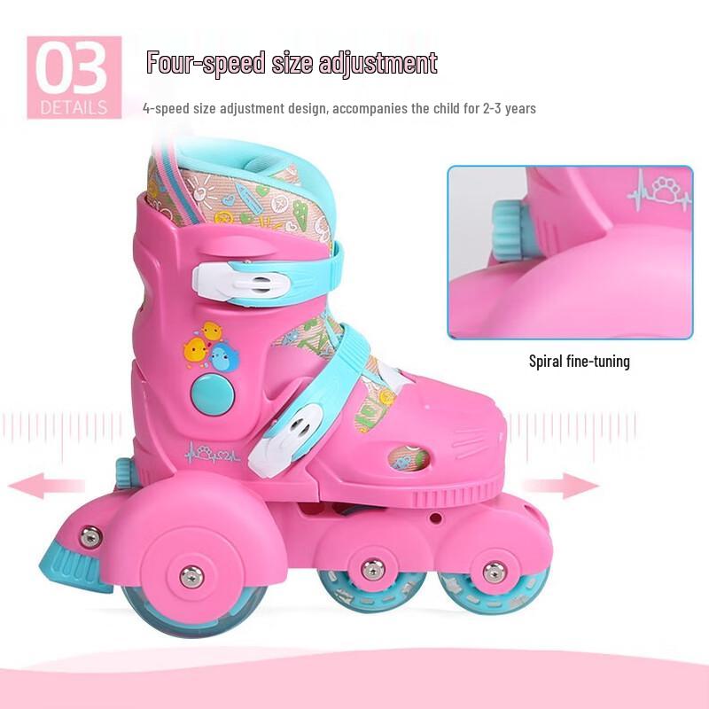 Banwei Kids Flashing Racing Inline Skates