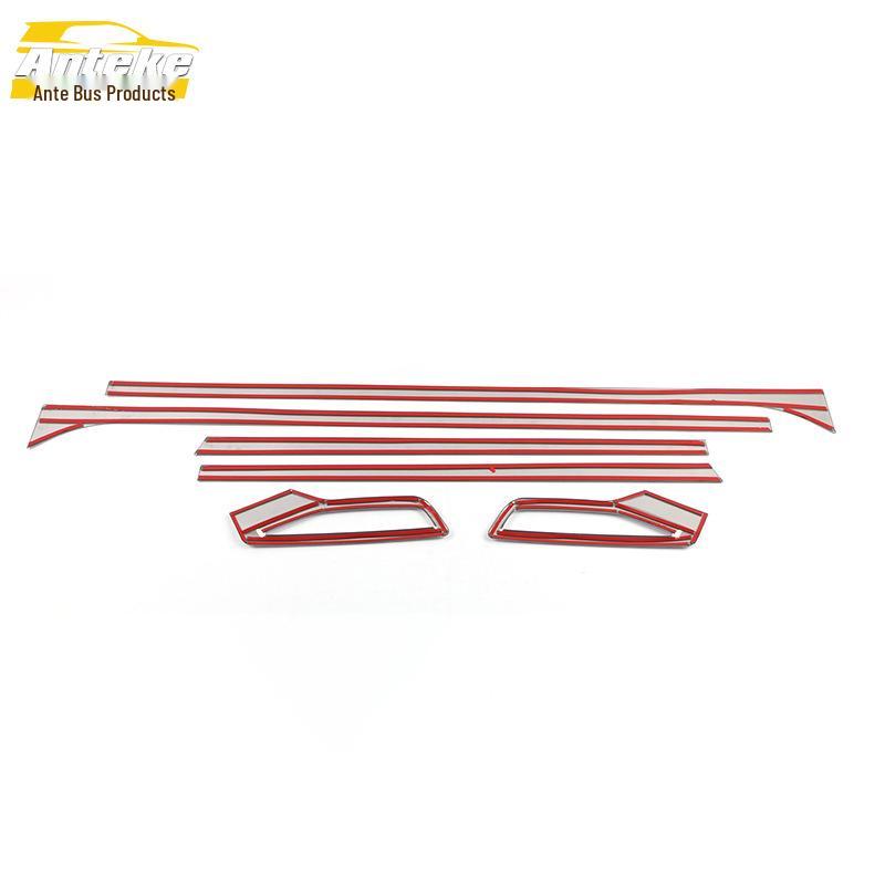 19-Piece X5 Door Edge Trim & Bumper Panel Anti-Scratch Strips - Exterior Accessories
