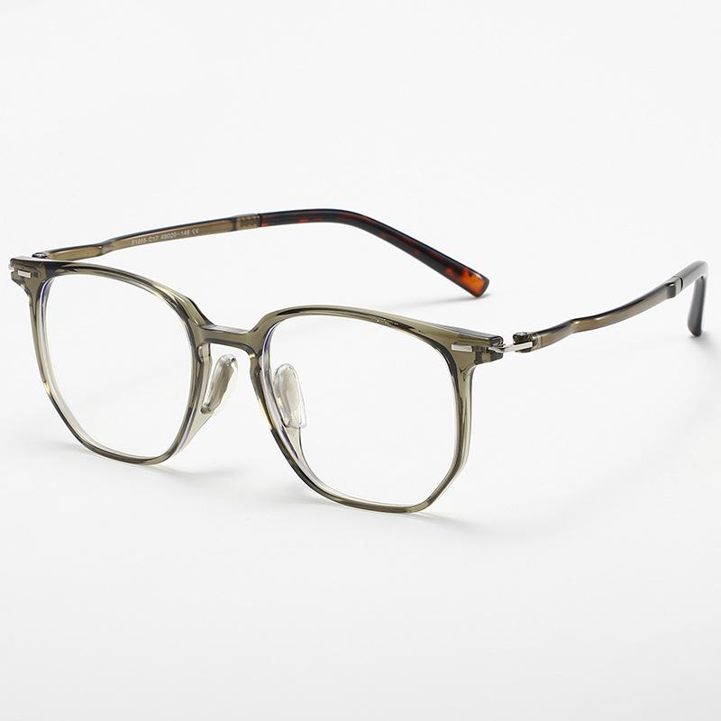 Ultralight  Polygonal Anti Blue Light Reading Glasses For Men Women High Quality Photochromic Presbyopia Glasses