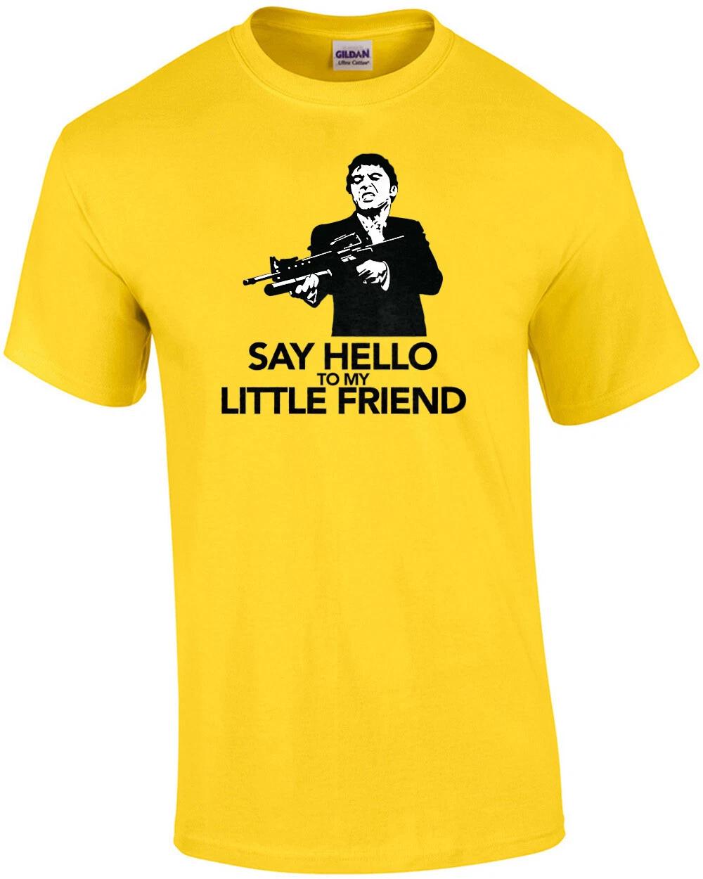 Say Hello to my Little Friend - Al Pacino - Scarface - 80 s T-Shirt L