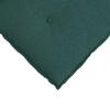 Back Cushion Dark Green 120 x 19 x 50 cm Fabric