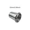 Stainless Steel Coffee Portafilter Receiving Dosing Cup 51/53/58mm Cups Reusable Powder Feeder Kitchen Gadgets