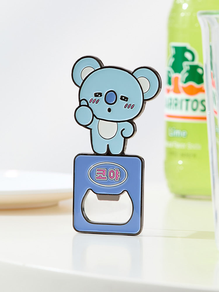 

Официальная эксклюзивная корейская открывалка для бутылок с магнитом BT21 – 7 персонажей (ТАТА, РДЖ, ЧИММИ, КУКИ, МАНГ, ШУКИ, КОЯ)