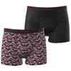Lonsdale Mens Camo Boxer Briefs (Pack of 2)