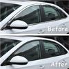 Película para Coche Kit de Vinilo de Alto Brillo Para Black Out Eliminación de Cromados Para Moldura de Ventana Película Automotriz Cinta Antiarañazos Pegatinas Impermeables