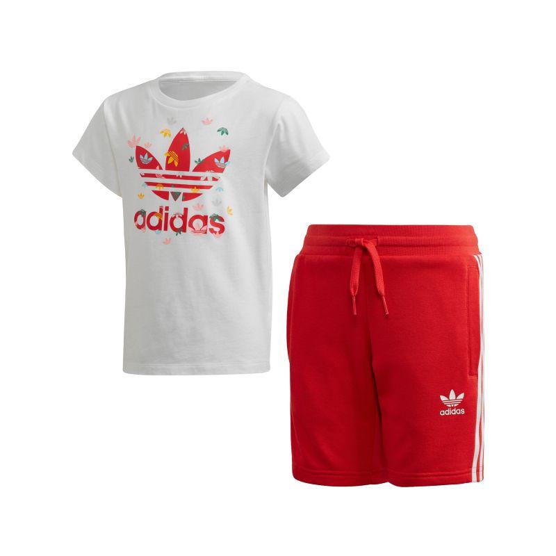 

Adidas Originals Casual Sportswear White/Red Children Aged 3 7 Years Old FM4945 116