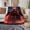 6 Size D Darth V Vaderr Blanket, Fine Workmanship, Soft and Comfortable Washable, Home Office Nap Blanket for Four Seasons Gift