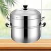 Sule 36CM Two-Layer Stainless Steel Steamer Pot