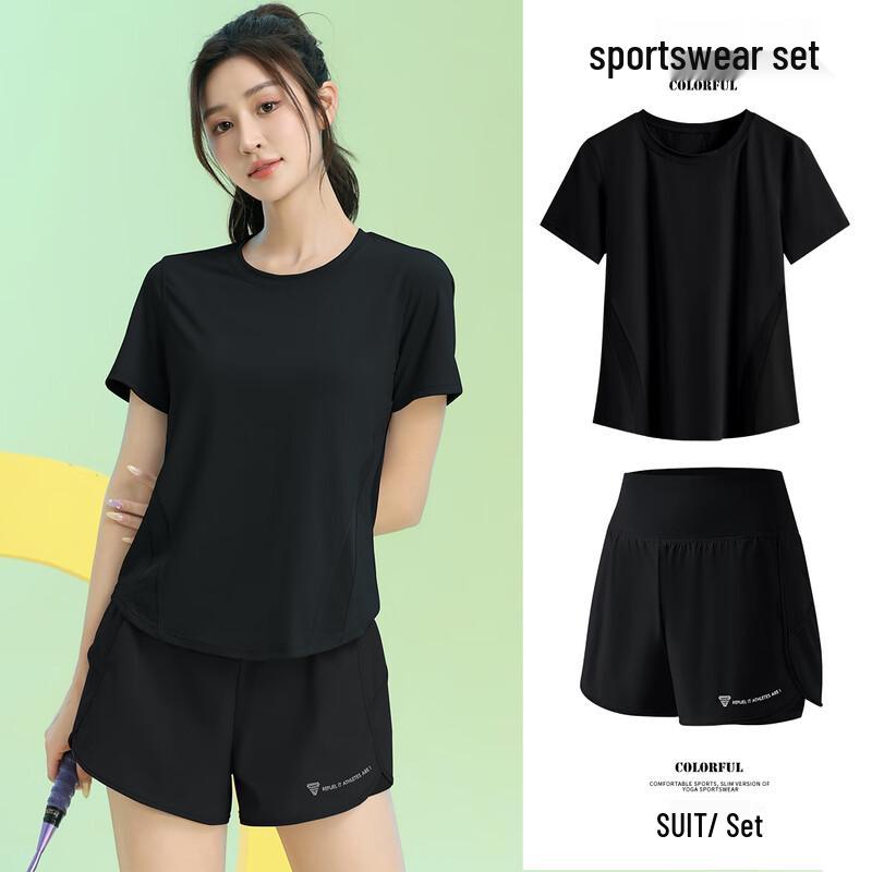 Women s Quick-Dry Yoga & Running Fitness Set XL