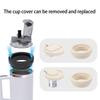 Replacement Lid For 40oz Tumblers Leak Proof Silicone Straw Cover Accessory For Drinkware Hygienes Protections