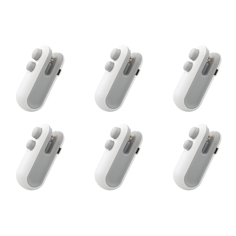 

- 2 In 1 Food Storage Sealer USB Charging Snack Sealing Tool for Food Preservati