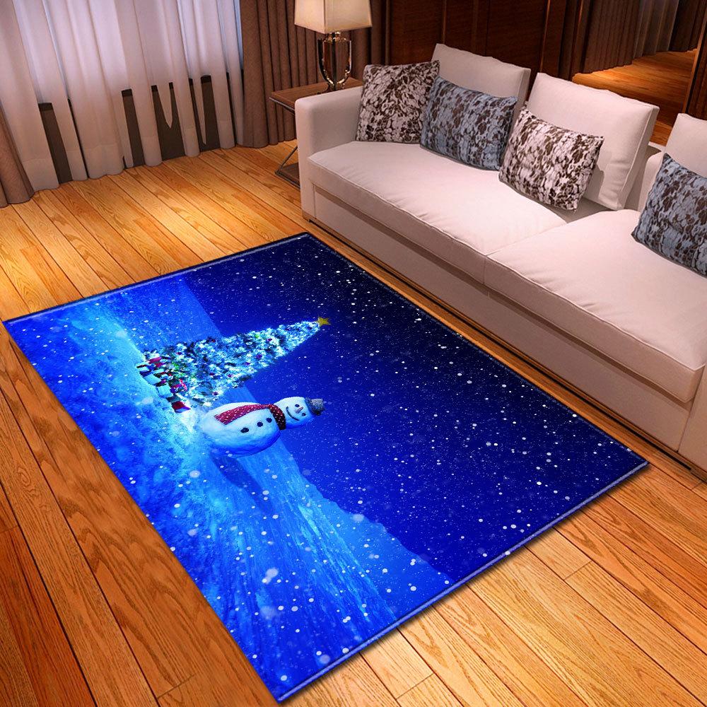Christmas Living Room Floor Mat Bedroom Dining Room Carpet Carpet Doormat