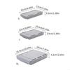 Compact Under Desk Organizers Using Strong Adhesive For Stationery Remote Controls And Accessories HX6C
