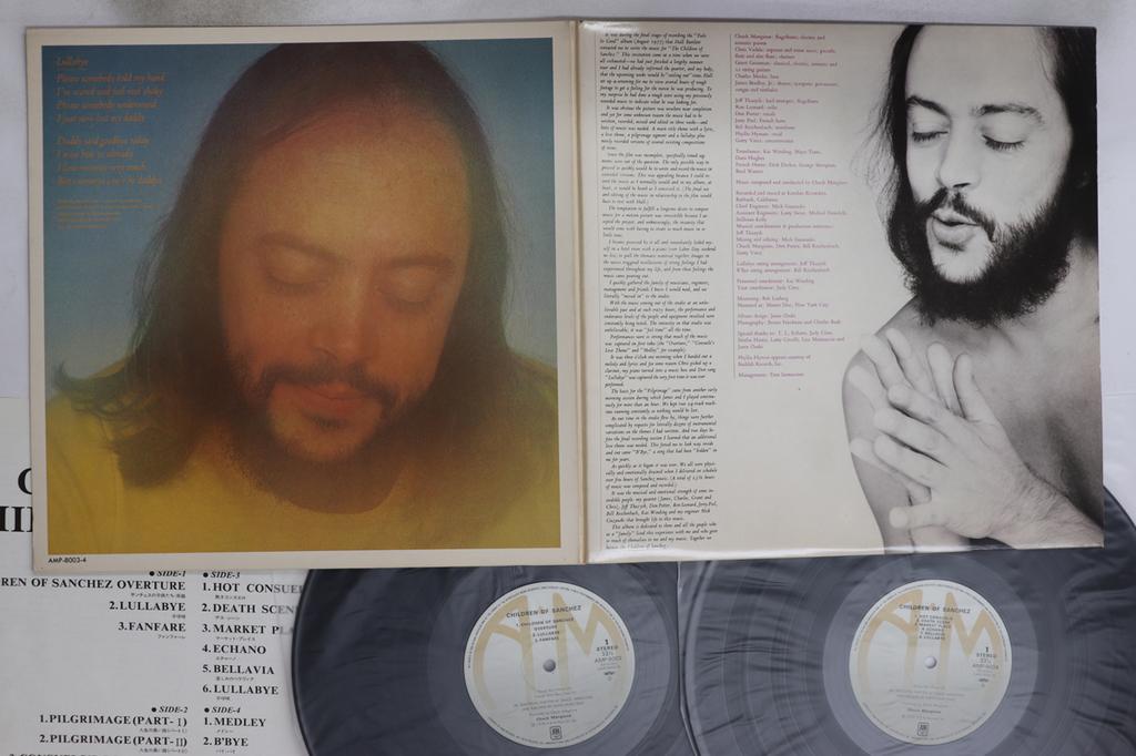 LP Record CHUCK MANGIONE - Children Of Sanchez AMP80034 A&M 1979 Japan Jazz Used