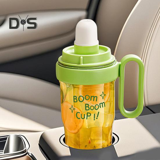 Barkeeper-Shaker-Set, auslaufsicherer Cocktail-Maker mit Eisform, BPA-freier Kunststoff-Shake-Kessel für Zitronentee und Mocktails