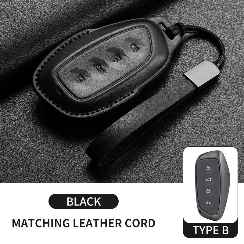 Interior Mouldings Car Key Case Cover Shell For Great Wall Haval 2022 Key Holder New Harvard Beast Cool Dog Car-Styling Keychain