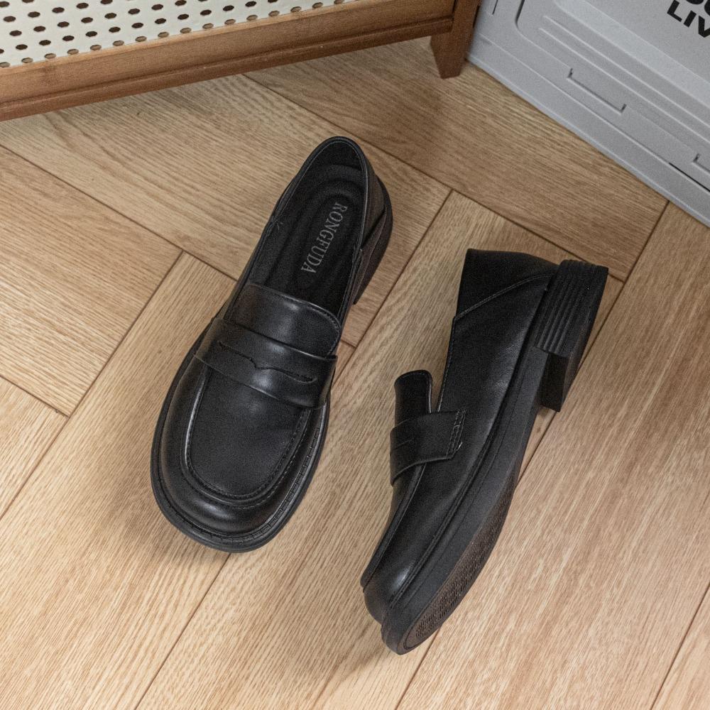 New Mary Jane Shoes Loafers Lolita Shoe Japanese Student Commuter Uniform Shoes Casual Flat Zapatos Mujer Leather Shoes