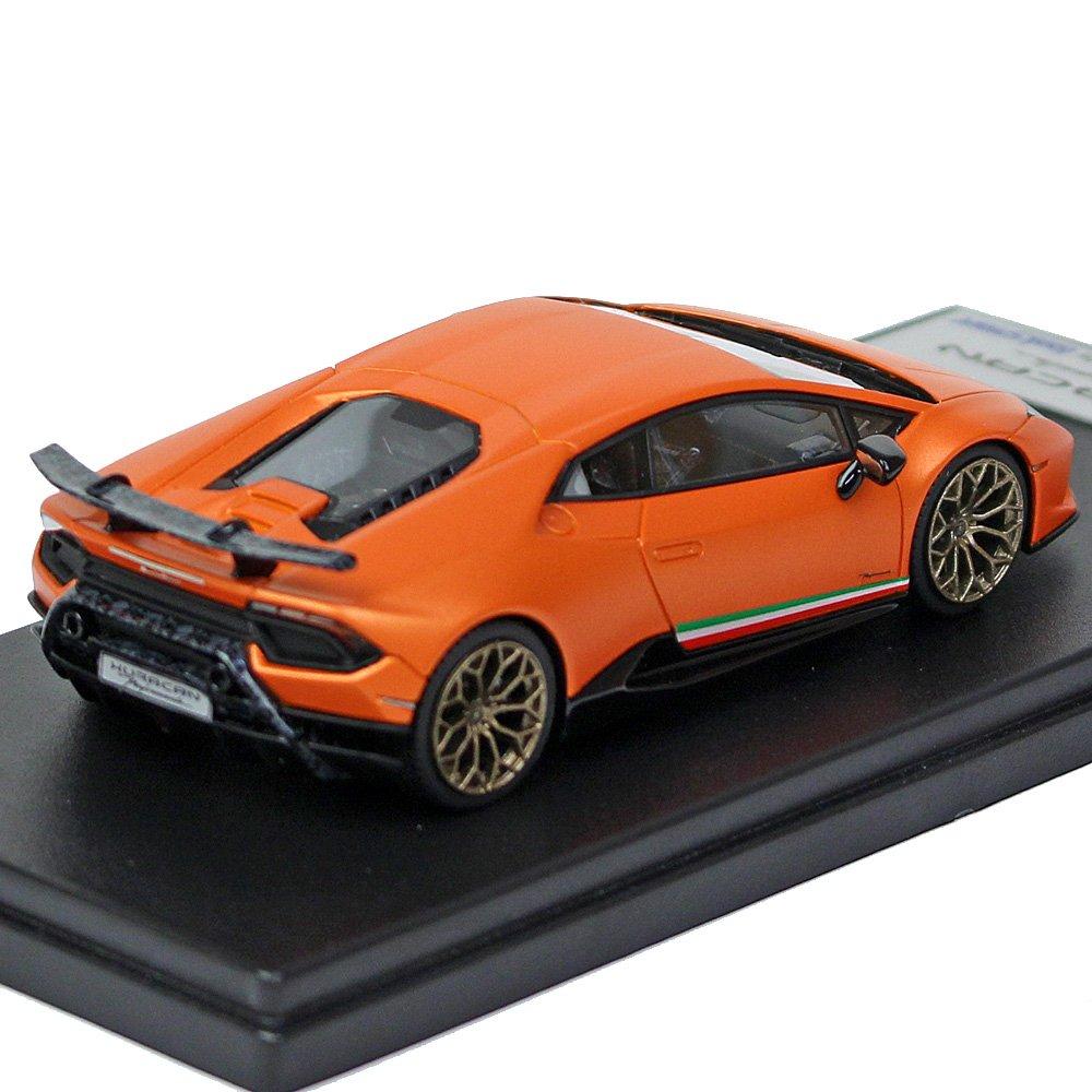 LOOKSMART Scale Lamborghini Huracan Diecast Car LAMBORGHINI HURACAN PERFORMANTE 2016 MATT ORANGE LS469A 1/43 - - LP620-2