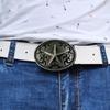 Western Belt Buckle Five-Pointed Star Belt Buckle Belt Accessories  Christmas Gift for Men Women