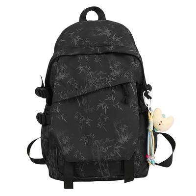 Student Large Capacity Schoolbag Women's Tie-Dye Printed Backpack