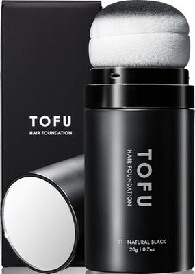 Official Scalp Care Brand: TOFU Hair Foundation, Thinning Hair Concealer, Gray Concealer, Powder, Unisex [Conceal Gray and Thinning Hair with One Prod