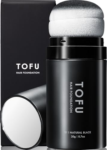 

Official Scalp Care Brand: TOFU Hair Foundation, Thinning Hair Concealer, Gray Concealer, Powder, Unisex [Conceal Gray and Thinning Hair with One Prod