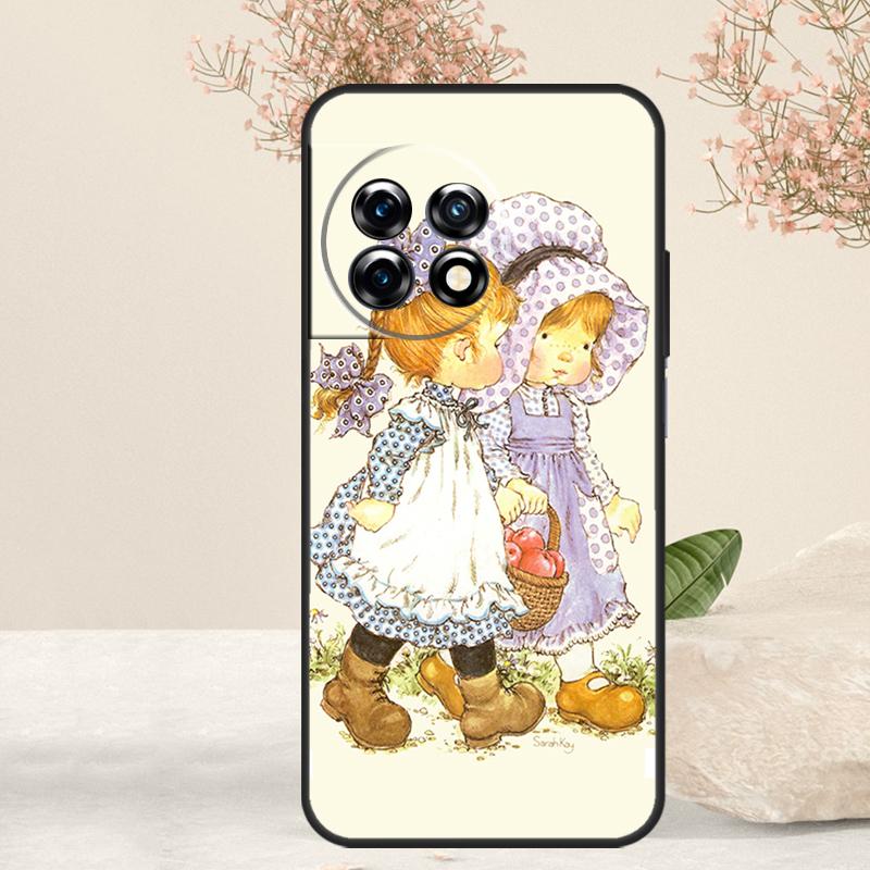 Sarah Kay pattern Case For OnePlus 15 R 13 13T 13R 12 12R 11 10T 8T 9 10 Pro Nord 5 CE 4 2 3 Lite N20 N30 Cover