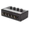 Low Noise Stereo Audio Amplifier Adjustable Volume Earphone Splitter  for Clubs and Bars
