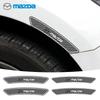 4 st Bildekal Fälgbrynsdekal Trimklistermärke för Mazda 3 Axela 6 Atenza CX-5 2 Demio CX-3 CX-30 MX5 CX30 Biltillbehör