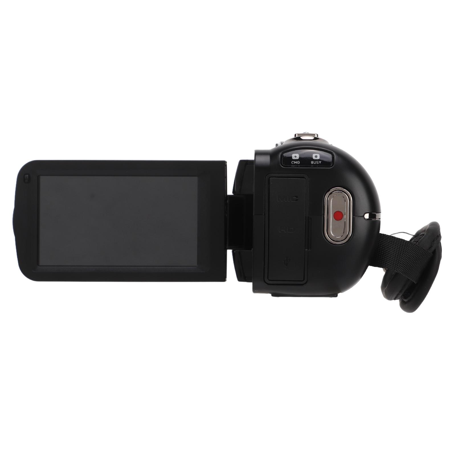 

Відеокамера 4K 56MP 16X Цифровий зум WiFi Відеореєстратор 3.0-дюймовий сенсорний екран Анти-шейк Влог