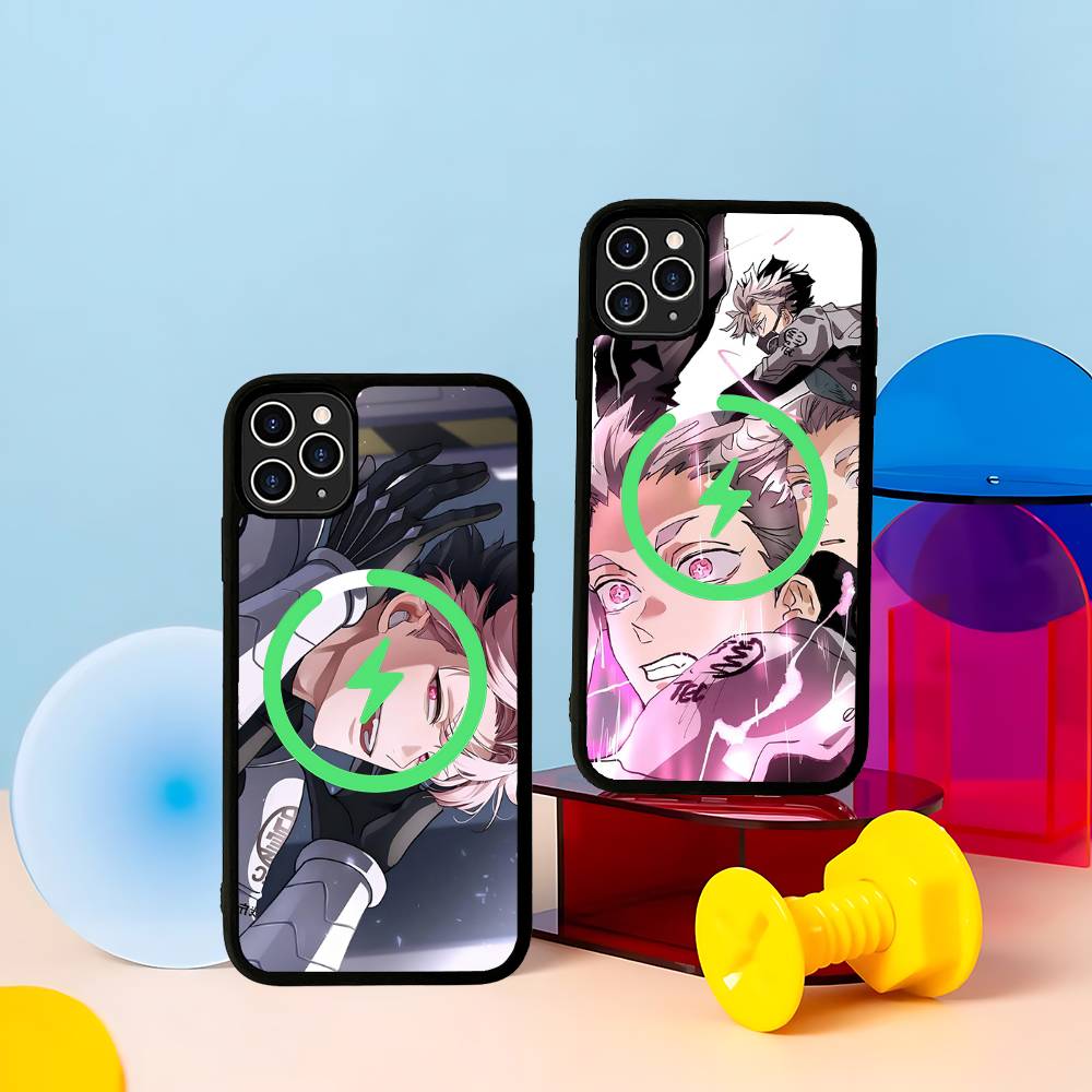 Kaiju NO.8 Narumi Gen Anime Phone Case Magnetic Case For IPhone 16 14 13 12 11 15 Pro Max Plus For Magsafe Wireless Charge Cover
