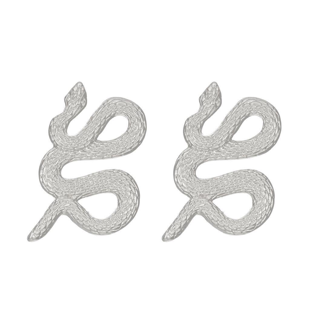 Gold & Black Snake Earring Collection, Assorted Serpent-Shaped Statement Drop Earrings for Women