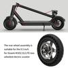 8.5-inch Electric Scooter Rear Tire Set, Explosion-Proof Solid Tires with Aluminum Alloy Hub for M365, Explosion-Proof and Shock-Absorbing