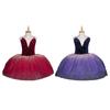 Adjustable Straps Kids Ballet Dress Sequin Princess Dress Fashion Ballet Tutu  Kids Girls