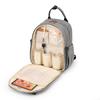 Versatile Large Capacity Diaper Backpack: Wet/Dry Separation, Multi-Compartment Mommy & Baby Bag