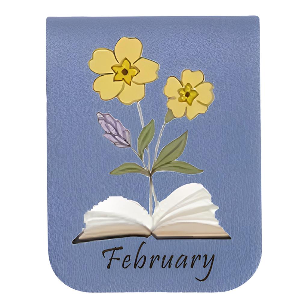 1pc Magnetic Bookmark Floral and Botanical Design Flower Fairy Bookmark for Readers Teachers and Students