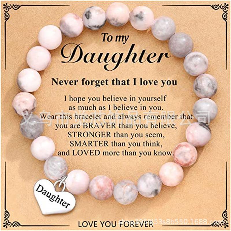 JYL TS Bracelet Ladies Elastic  Heart Charm Festival Gift Attracts Love & Joy