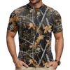 Men's Short Sleeve Cycling Jersey Breathable Quick Dry Lightweight Half Zip Collar Sports Top for Outdoor Riding and Training