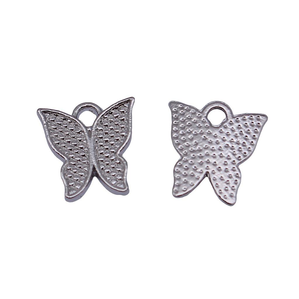 Butterfly Charms Simple Pendants For Minimalist DIY Jewelry Making