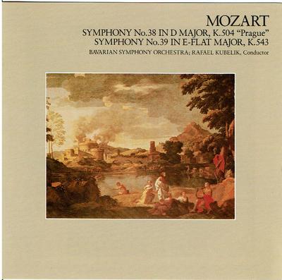 CD WOLFGANG AMADEUS MOZART : RAFAEL KU - Senfoni No.38 "Prag" / Senfoni FDCA315 CBS/Sony 1985 Japonya Klasik Kullanılmış