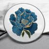 Sew On Clothing Applique Chinese Style Clothes Patches Peony Flower Embroidered Patches  Sewing